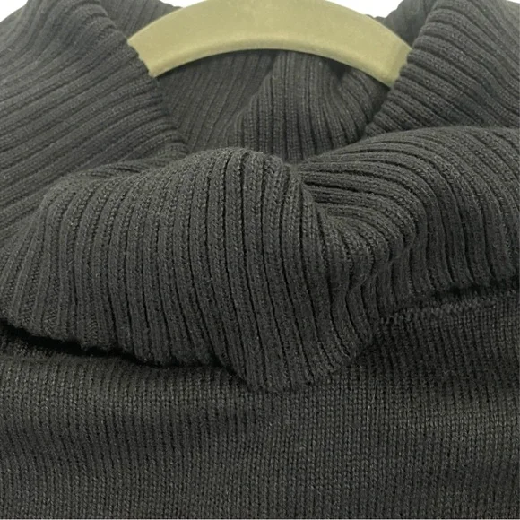 Aeropostale Black Cowl Neck Knit Sweater - Picture 5 of 11